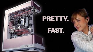 Rose Gold Pink Phanteks Evolv X2 Water Cooled Custom Loop AMD 9950x3D PC Build Profile