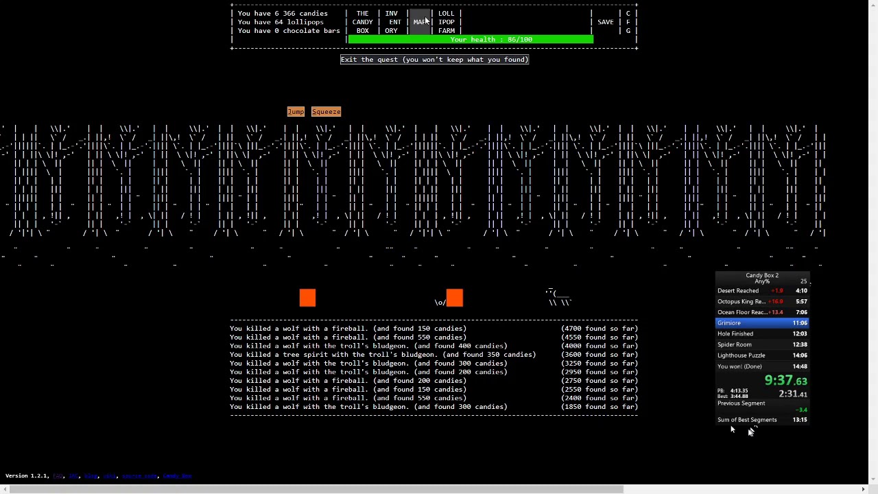 Candy Box 2 Speedrun Any in 1427 [Former World Record] YouTube