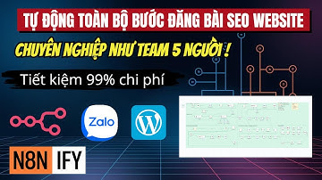 TỰ ĐỘNG HÓA TOÀN BỘ BƯỚC ĐĂNG BÀI WEBSITE – CHUYÊN NGHIỆP NHƯ TEAM 5 NGƯỜI!