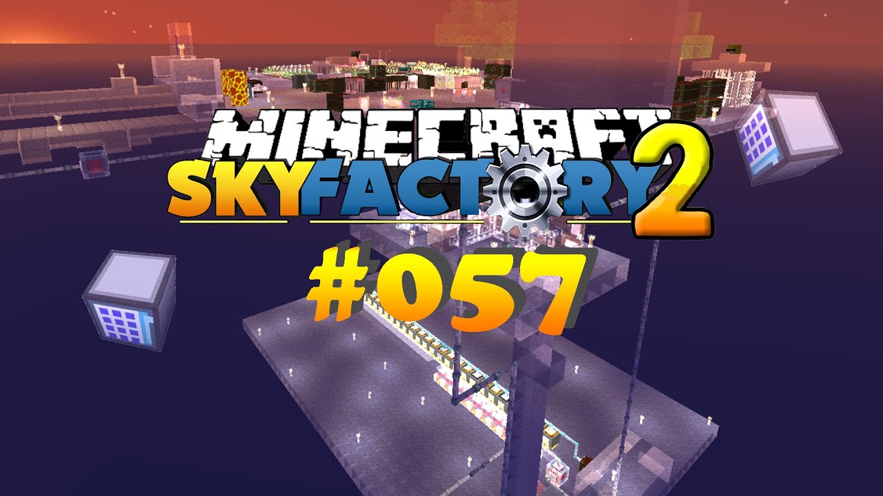 Let's Play Minecraft Sky Factory 2 #057 | Das Leuchten des ME-Systems ...