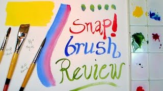 Cheap Brush Review: SNAP! Brushes by Princeton