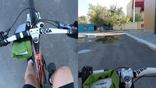 GoPro 7 vs. DJI Osmo Action Bike Test