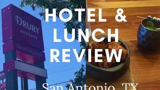 Solo Lunch date| Ida Claire| Drury Inn and Suites San Antonio Texas Airport