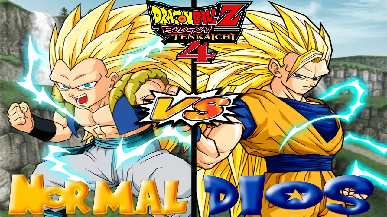 Gotenks SSJ3 VS Goku SSJ3(CPU EXTREMA)(RED POTHARA)(DBZ BT4 VERSION ...