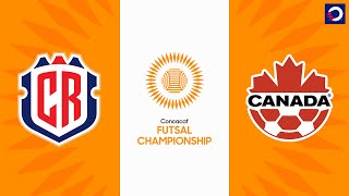 CanMNT Futsal vs. Costa Rica | 2024 Concacaf Futsal Championship