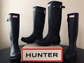 Hunter Boot Original Tall vs Wide Leg