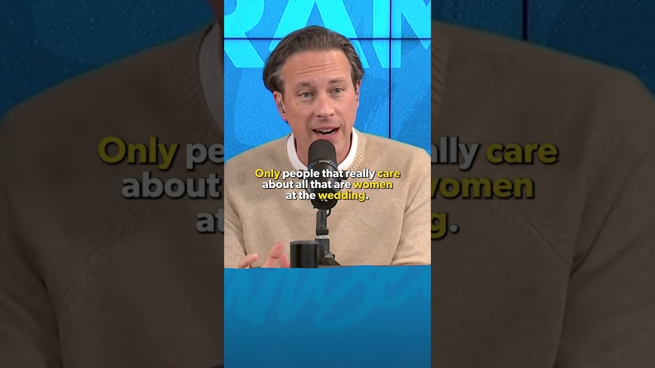 Dudes Don’t Even Care About Weddings