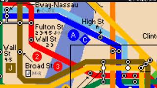 Mta map:1987 edition