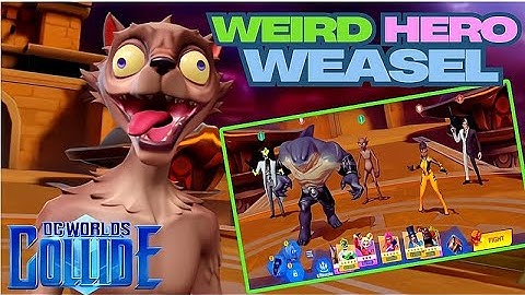 This Weird 😱 DC Hero Is Actually INSANE!!! | Weasel Gameplay - DC Worlds Collide