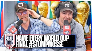 Can You List Every Fifa World Cup Final Ever? Sotu