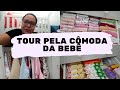 TOUR PELA CÔMODA DA BEBÊ | Dicas de organização para otimizar o espaço | Rotina da Tami