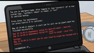 Fix Linux Emergency Mode | Dependency failed for boot-efi.mount