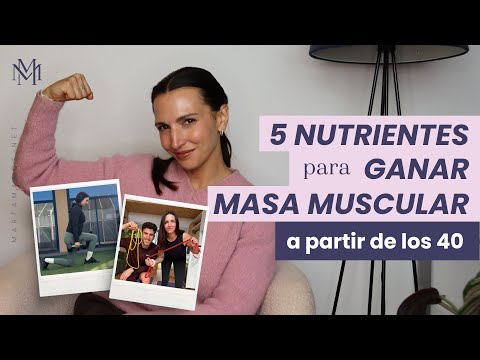 5 nutrients you need to gain muscle mass after 40