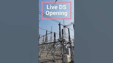 Live DS Operating/Opening in a AIS substation. #shorts