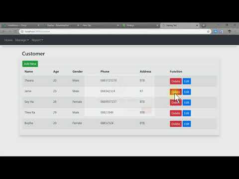 1.Demo Project មុនពេលរៀនWeb Application