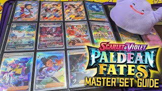 Paldean Fates Master Set Guide - Including ALL Promos + Ceruledge Pokemon Day Promo