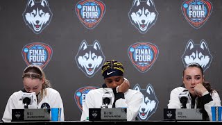 UConn women's basketball 2024 NCAA Final Four postgame press conference
