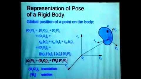 Kinematics of serial robots Dr. Kurian Issac (IIST,Thiruvananthapuram) part 1