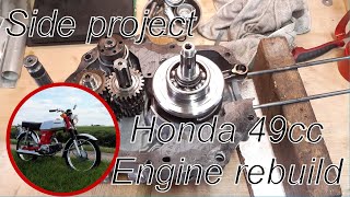 Honda 49cc engine rebuild Part 1