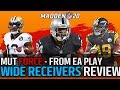 Madden 20 Wide Receivers Review | EA Play with Director & Trumpetmonkey