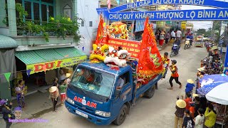Xe Múa Lân - Xe Hoa diễu hành Đại Lễ 18 tháng 5 Phật Giáo Hòa Hảo lần thứ 81 năm 2020