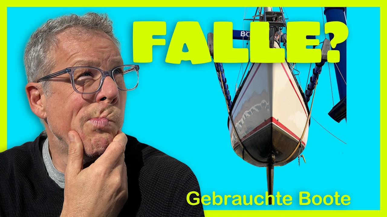 ⁣Segelboot-Anzeige: 7 Warnsignale vor dem Kauf – Gebrauchtboot Deck Motor Elektrik Rigg