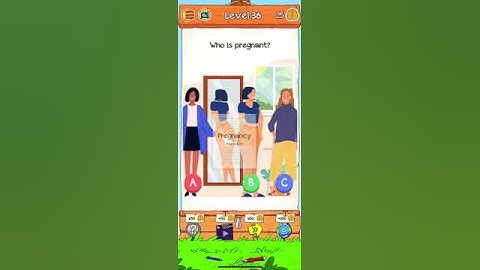 Braindom 2 Level 36 Who is pregnant