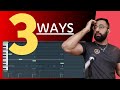 3 Ways To Make A TRAP BEAT (in FL Studio)