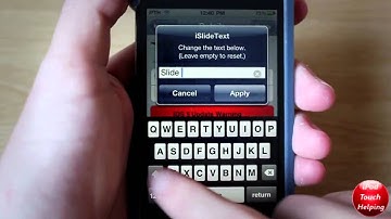 How to Change "Slide to Unlock" Text on iPhone, iPod Touch & iPad