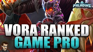 POURQUOI VORA EST UN FLANK SOUS-ESTIMÉE ► RANKED GAME PRO MUTU (PALADINS FR)