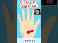 人から好かれて金運ザクザクになる人の手相！人気線や太陽線から水森太陽が解説します！ #shorts #金運アップ #占い #手相占い