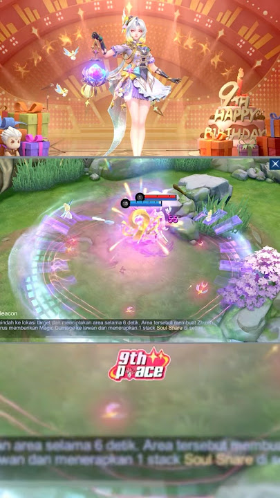 EFEK ULTI ZHUXIN | ALL SKIN #zhuxin #mlbb #shorts
