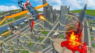 Futuristic Flying Moto Racing । Best Android Gameplay screenshot 4