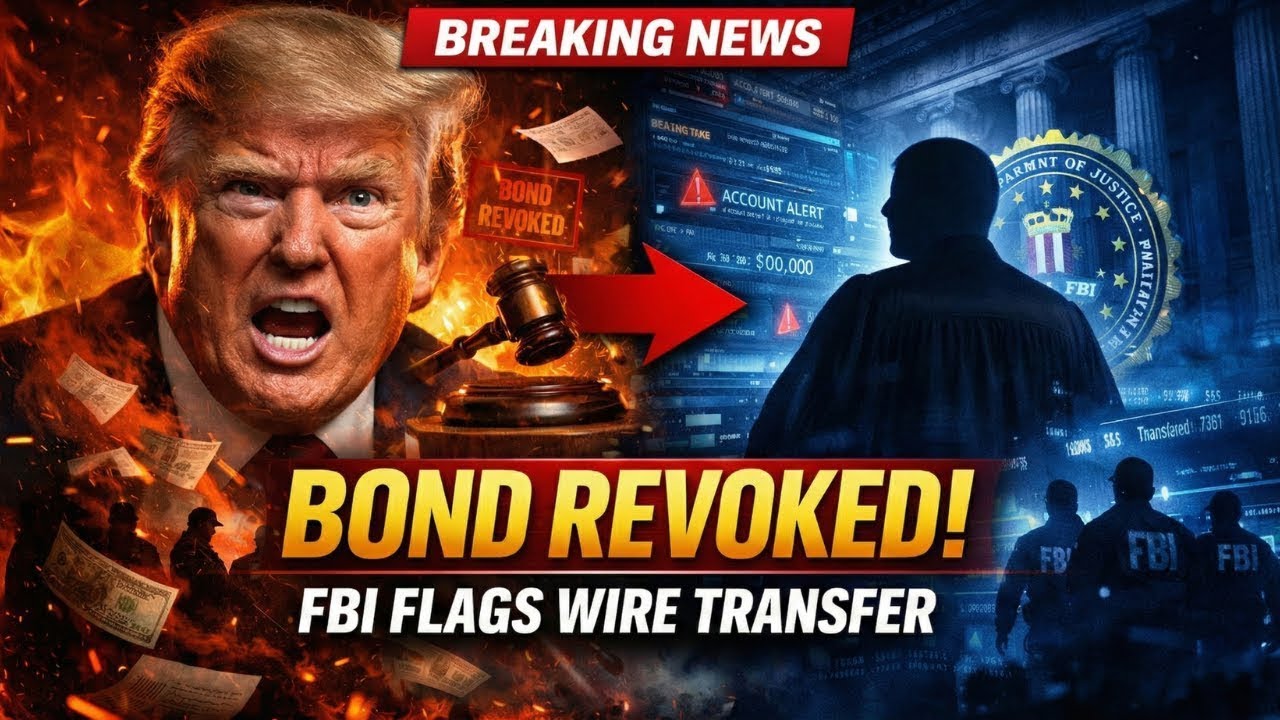 Judge REVOKES Trump’s Bond After “Suspicious Wire Transfer” Triggers FBI Alert