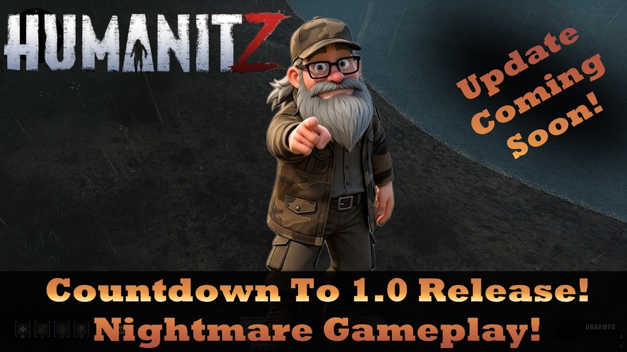 Обратный отсчет до выхода 10! Геймплей HumanitZ Nightmare.