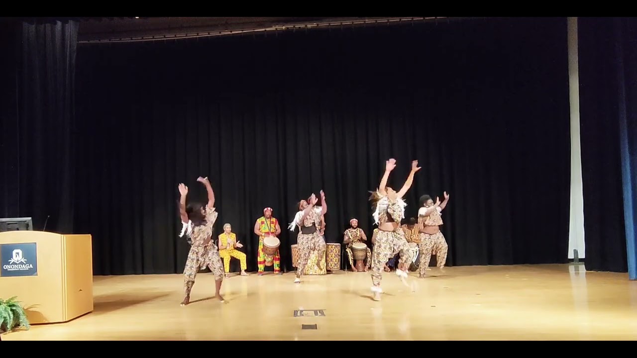 Performing Kuku: African Dance & Drumming at Onondaga Community College