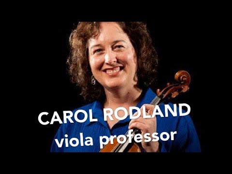 Live Interview - Carol Rodland on viola, education, performing w/ Ching Juhl