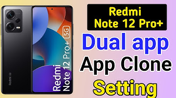 Redmi note 12 pro plus dual app/how to create dual app in redmi note 12pro plus/app clone