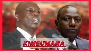 KIMEUMANA! Ruto-Gachagwa LATE Night DISAGREEMENT in STATEHOUSE UDA MPs DUMPS Ruto!