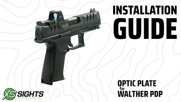 Optic Plate Installation - DIY - Walther PDP