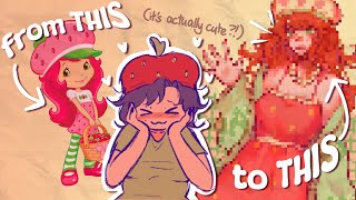 I Redesigned Strawberry Shortcake Characters