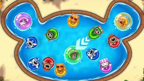 Talking Tom Pool - Level 103 to 112 // Gameplay Android, ios