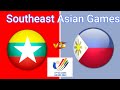 Philippines vs Myanmar Southeast Asian Games Live Scoreboard  Interga