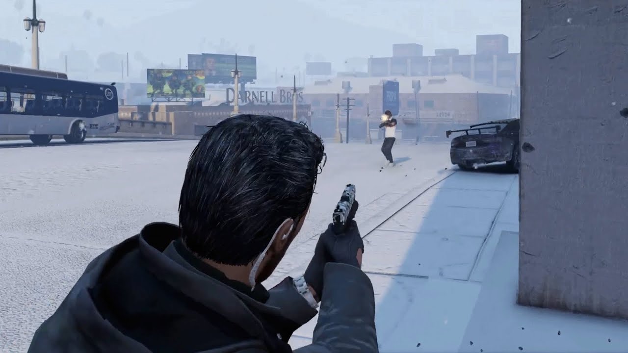 Мак и полиция отбиваются от преступников во время транспортировки 【ProdigyRP】