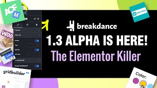 First Look at Breakdance Visual Builder for WordPress 1.3 Alpha - The Elementor killer!