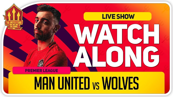 MANCHESTER UNITED vs WOLVES | With Mark Goldbridge LIVE