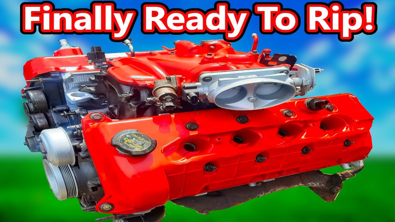 4v Swap Mustang GT First Start (New Aviator Engine) YouTube