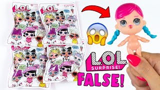 LOL SURPRISE FALSE in BUSTINA! Ha una TESTA GIGANTE!