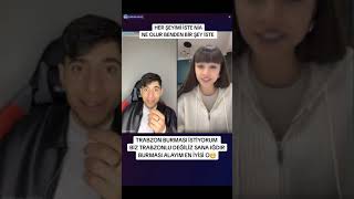 Furkan Agluc Nia Kurbanova “ Trabzon Burması Istiyorum Diyor” Pks