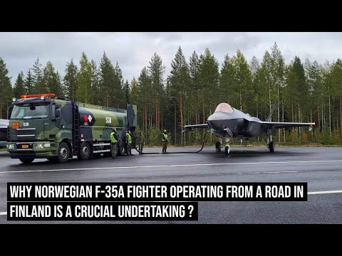 First time ever - #F35A operates from highway ! - YouTube